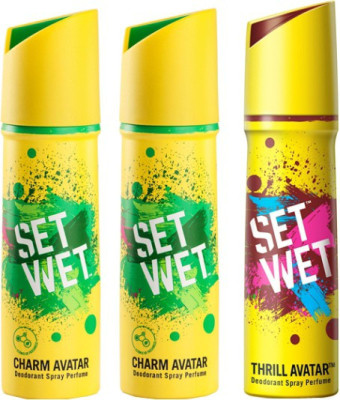 

Set Wet Avtar Body Spray - For Men(150 ml, Pack of 2)