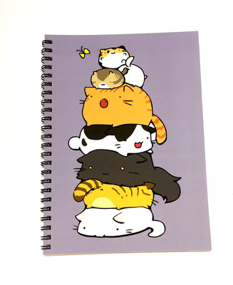 

macro A5 Notebook(designer, purple)