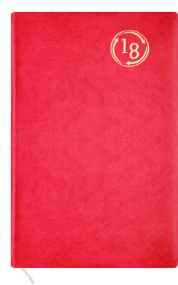 

MORE CHOICE A5 Diary(A5 Leatherette Paper Foam Cover, Red)