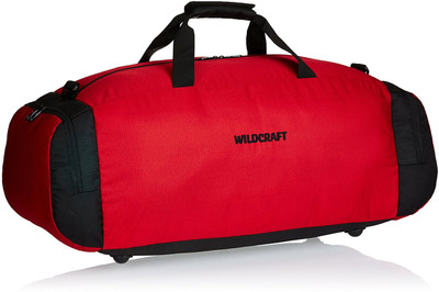 

Wiki by Wildcraft Sleek Medium Red Duffel Bag Travel Duffel Bag(Red)