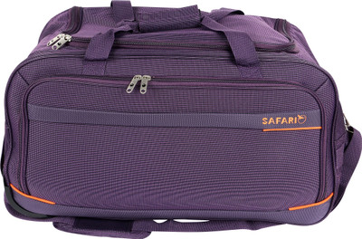 Safari Zipp Plus 55 cm Duffle On Wheel (Blue) Duffel Strolley Bag(Blue)