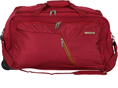 

Safari Gradient 55 cm Duffle On Wheels (Red) Duffel Strolley Bag(Red)