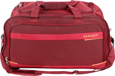

Safari Zipp Plus 55 cm Duffle On Wheels (Red) Duffel Strolley Bag(Red)