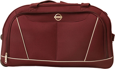 

Pronto Miami 55 cm Duffle On Wheel (Dark Purple) Duffel Strolley Bag(Purple)