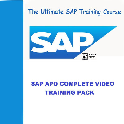 

LEARN SAP APO COMPLETE VIDEO TRAINING PACK(MP4)