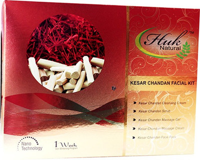 

huk natural kesar chandan facial kit 300 g(Set of 5)