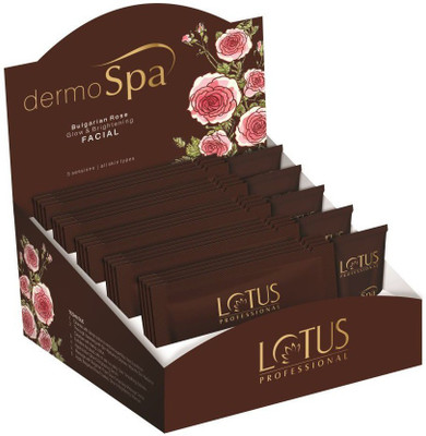 

Lotus Professional Dermo Spa Bulgarian Rose Glow & Brightening Facial Kit 215 g