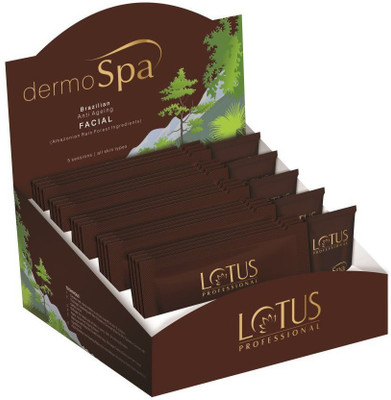 

Lotus Professional Dermo Spa Brazilian Anti Ageing facial Kit 215 g