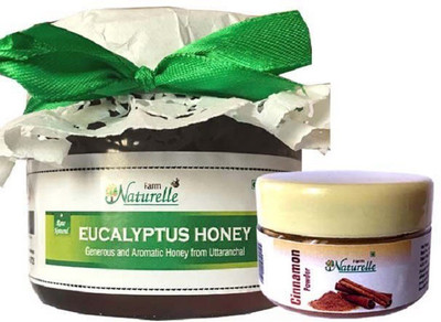 

Farm Naturelle 1 Eucalyptus Honey (400 Gms) with Cinnamon powder Combo(1 Eucalyptus Honey (400 Gms) with Cinnamon powder pack)