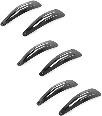 

ABHI hair pin Tic Tac Clip(Black)