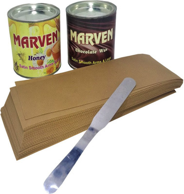 

MARVEN Honey Wax & Chocolate Wax Wax(550 ml, Set of 4)
