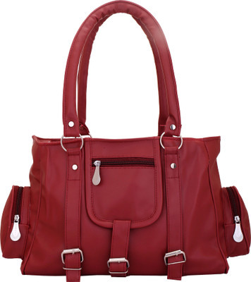 

Lady bar Shoulder Bag(Maroon)