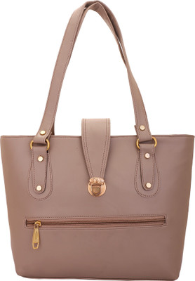 Lady bar Hand-held Bag(Tan)