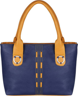 Bhuviart Women Casual Blue PU Shoulder Bag