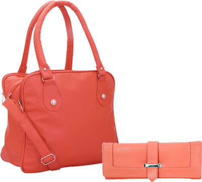 

Lady bar Shoulder Bag(Pink)