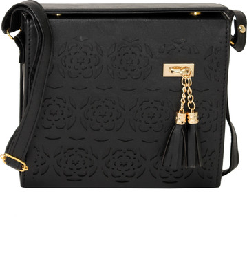 Shagun Creations Sling Bag(Black)