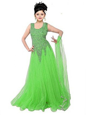 72% OFF on MF Retail Girls Lehenga Choli Ethnic Wear Embroidered