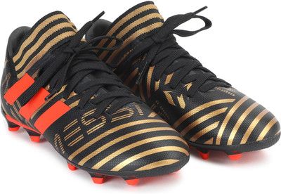 

ADIDAS Boys Lace Football Shoes(Multicolor, Cblack/solred/tagome