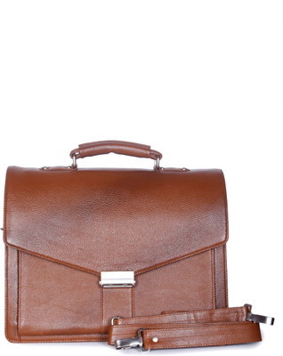 

Bharat Leather Emporium 16 inch Laptop Messenger Bag(Brown)
