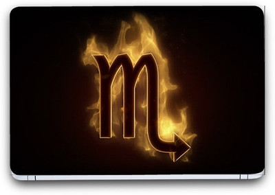 

Flipkart SmartBuy Zodiac Sign Scorpio Symbol Vinyl Laptop Skin (3M/Avery Viny, Matte Laminated, 14 x 9 inches) Vinyl Laptop Decal 14.1
