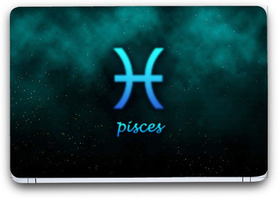 

Flipkart SmartBuy Zodiac Sign Pisces Symbol Vinyl Laptop Skin (3M/Avery Viny, Matte Laminated, 14 x 9 inches) Vinyl Laptop Decal 14.1