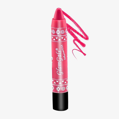 

GlamGals 24/7 Lip Color Long Lasting Moisturising Kissproof Lipstick pencil(Pink)