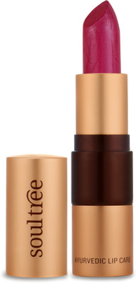 

SoulTree Ayurvedic Lipstick - 511 Glistening Loam Colour(Glistening Loam, 4.5 g)