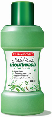 

K.P. Namboodiri's MouthWash-250ml X 2 - Herbal MouthWash(500 ml)
