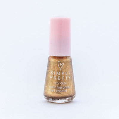 

Avon SP Nail Enamel Restage 5ml - Glitter Gold Glitter Gold