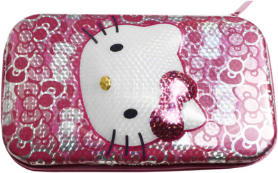 

13-HI-13 zip pouch cartoon Art Polyester Pencil Box(Set of 1, Multicolor)
