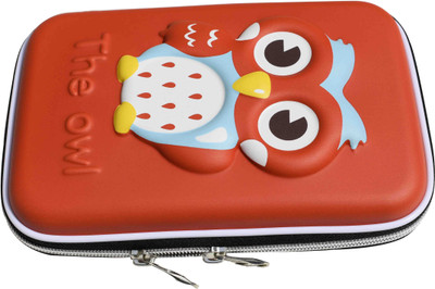 

13-HI-13 zip pouch cartoon Art Polyester Pencil Box(Set of 1, Multicolor)