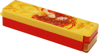

Disney BELL BELL Art Plastic Pencil Box(Set of 1, Multicolor)