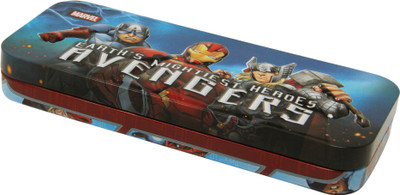 

Marvel AVENGERS AVENGERS Art Metal Pencil Box(Set of 1, Multicolor)