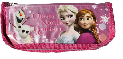 

13-HI-13 zip pouch cartoon Art Polyester Pencil Box(Set of 1, Multicolor)