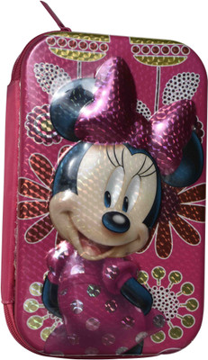 

13-HI-13 zip pouch cartoon Art Polyester Pencil Box(Set of 1, Multicolor)