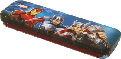

Marvel AVENGERS AVENGERS Art Metal Pencil Box(Set of 1, Multicolor)
