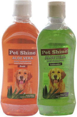 

skyec petshine dog shampoo combo pack , fruit & Lavender Conditioning fruit, lavender Dog Shampoo(400 ml)