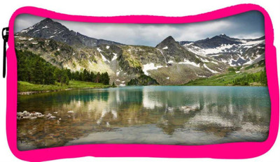

Snoogg Eco Friendly Canvas Abstract Nature Designer Student Pen Pencil Case Coin Purse Pouch Cosmetic Makeup Bag (PINK) Pouch(Multicolor)