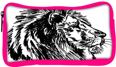

Snoogg Eco Friendly Canvas Sketch Of A Big Male African Lion Vector Illustration Student Pen Pencil Case Coin Purse Pouch Cosmetic Makeup Bag (PINK) Pouch(Multicolor)