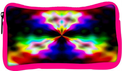 

Snoogg Eco Friendly Canvas Abstract Artistic Design Designer Student Pen Pencil Case Coin Purse Pouch Cosmetic Makeup Bag (PINK) Pouch(Multicolor)