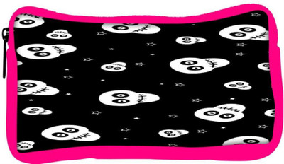 

Snoogg Eco Friendly Canvas Skull Pattern 2437 Student Pen Pencil Case Coin Purse Pouch Cosmetic Makeup Bag (PINK) Pouch(Multicolor)