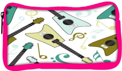 

Snoogg Eco Friendly Canvas Guitars Designer Student Pen Pencil Case Coin Purse Pouch Cosmetic Makeup Bag (PINK) Pouch(Multicolor)