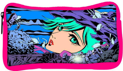 

Snoogg Eco Friendly Canvas Mermaid Among 2657 Student Pen Pencil Case Coin Purse Pouch Cosmetic Makeup Bag (PINK) Pouch(Multicolor)