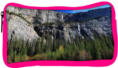 

Snoogg Eco Friendly Canvas Abstract Big Rocks Designer Student Pen Pencil Case Coin Purse Pouch Cosmetic Makeup Bag (PINK) Pouch(Multicolor)