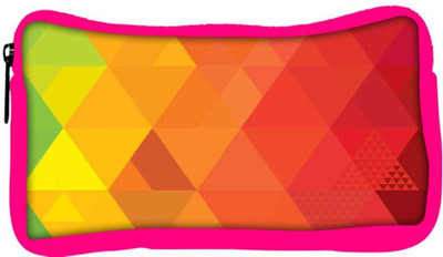 

Snoogg Eco Friendly Canvas Rhombuses 25600 2927 Student Pen Pencil Case Coin Purse Pouch Cosmetic Makeup Bag (PINK) Pouch(Multicolor)