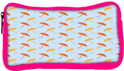 

Snoogg Eco Friendly Canvas Opposite Umbrella Designer Student Pen Pencil Case Coin Purse Pouch Cosmetic Makeup Bag (PINK) Pouch(Multicolor)