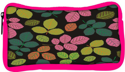 

Snoogg Eco Friendly Canvas Seamless Pattern With Leaf Student Pen Pencil Case Coin Purse Pouch Cosmetic Makeup Bag (PINK) Pouch(Multicolor)