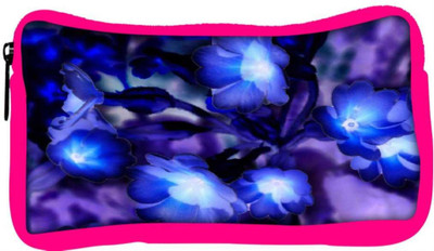

Snoogg Eco Friendly Canvas Glowing Flowers Inspired 2634 Student Pen Pencil Case Coin Purse Pouch Cosmetic Makeup Bag (PINK) Pouch(Multicolor)