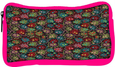 

Snoogg Eco Friendly Canvas Abstract Multicolor Pattern Design Designer Student Pen Pencil Case Coin Purse Pouch Cosmetic Makeup Bag (PINK) Pouch(Multicolor)