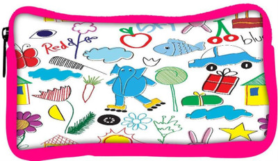 

Snoogg Eco Friendly Canvas Red Sky Designer Student Pen Pencil Case Coin Purse Pouch Cosmetic Makeup Bag (PINK) Pouch(Multicolor)